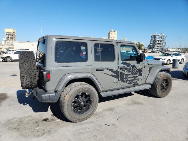 1C4HJXEN4KW521106 - 2019 JEEP WRANGLER U SAHARA ნაცრისფერი ფოტო 3