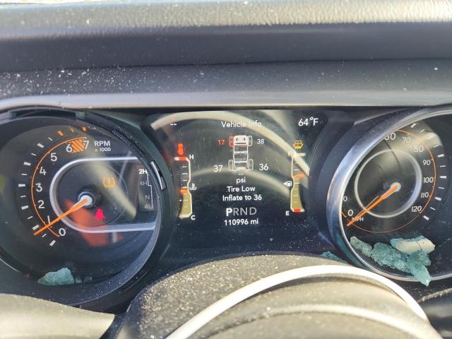 1C4HJXEN4KW521106 - 2019 JEEP WRANGLER U SAHARA ნაცრისფერი ფოტო 9