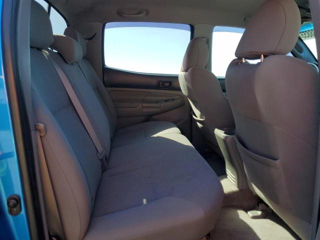 5TFLU4EN6BX016694 - 2011 TOYOTA TACOMA DOUBLE CAB BLUE photo 10