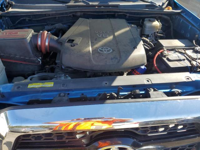 5TFLU4EN6BX016694 - 2011 TOYOTA TACOMA DOUBLE CAB BLUE photo 11