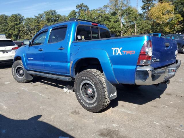 5TFLU4EN6BX016694 - 2011 TOYOTA TACOMA DOUBLE CAB BLUE photo 2