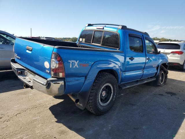 5TFLU4EN6BX016694 - 2011 TOYOTA TACOMA DOUBLE CAB BLUE photo 3