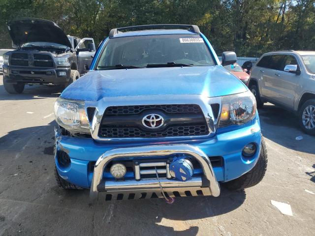 5TFLU4EN6BX016694 - 2011 TOYOTA TACOMA DOUBLE CAB BLUE photo 5