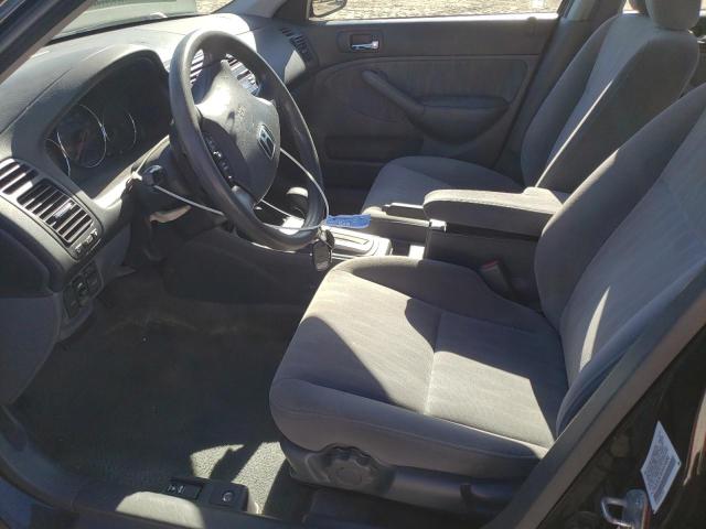 2HGES26765H516898 - 2005 HONDA CIVIC EX BLACK photo 7