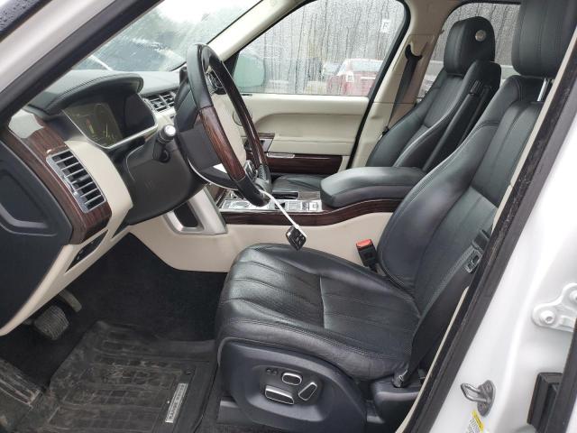 SALGS2VF6FA210616 - 2015 LAND ROVER RANGE ROVE HSE WHITE photo 7