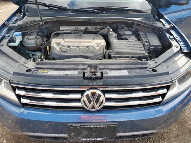 3VV0B7AX9JM126274 - 2018 VOLKSWAGEN TIGUAN S Mavi fotoğraf 12