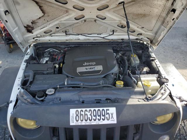 1C4BJWDG7FL549864 - 2015 JEEP WRANGLER U SPORT WHITE photo 12
