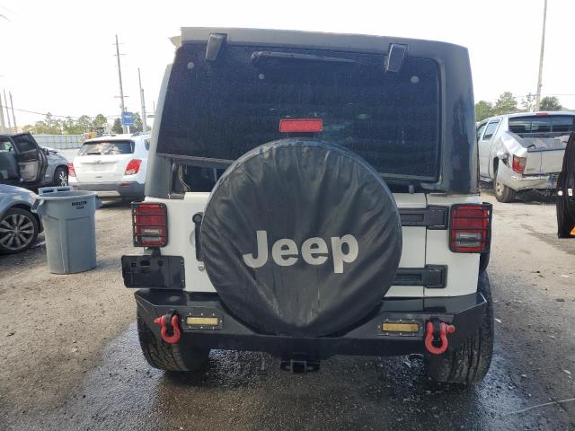 1C4BJWDG7FL549864 - 2015 JEEP WRANGLER U SPORT WHITE photo 6