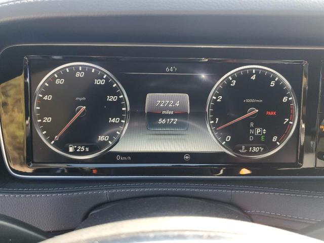 WDDUG8FB9GA212779 - 2016 MERCEDES-BENZ S 550 4MATIC BLACK photo 9
