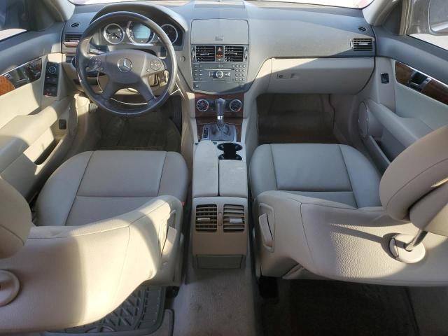 WDDGF54X29R081759 - 2009 MERCEDES-BENZ C 300 BURGUNDY photo 8