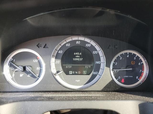 WDDGF54X29R081759 - 2009 MERCEDES-BENZ C 300 BURGUNDY photo 9