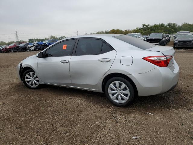 2T1BURHEXGC722268 - 2016 TOYOTA COROLLA L SILVER photo 2