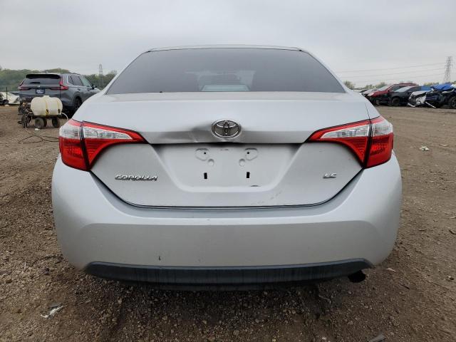 2T1BURHEXGC722268 - 2016 TOYOTA COROLLA L SILVER photo 6