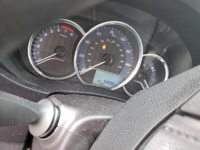 2T1BURHEXGC722268 - 2016 TOYOTA COROLLA L SILVER photo 9