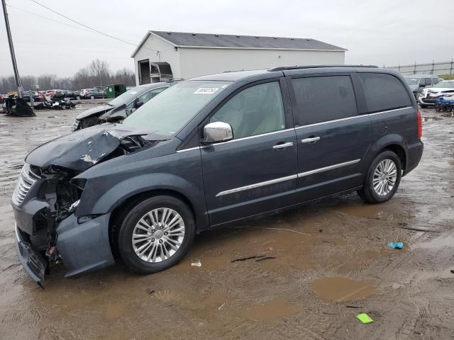 2C4RC1CG0DR614801 - 2013 CHRYSLER TOWN & COU TOURING L GRAY photo 1