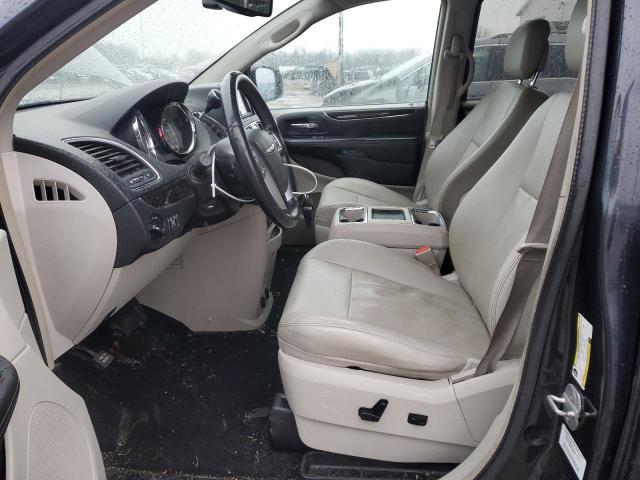 2C4RC1CG0DR614801 - 2013 CHRYSLER TOWN & COU TOURING L GRAY photo 7