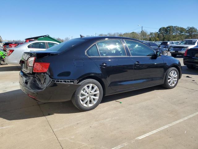 3VWDX7AJ9CM306805 - 2012 VOLKSWAGEN JETTA SE BLACK photo 3