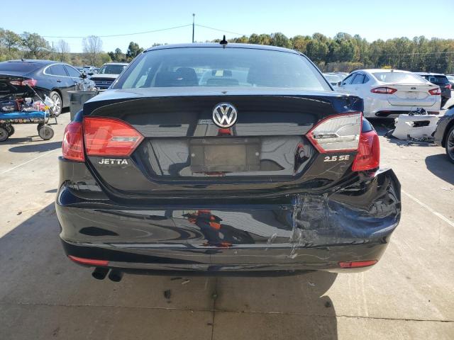 3VWDX7AJ9CM306805 - 2012 VOLKSWAGEN JETTA SE BLACK photo 6