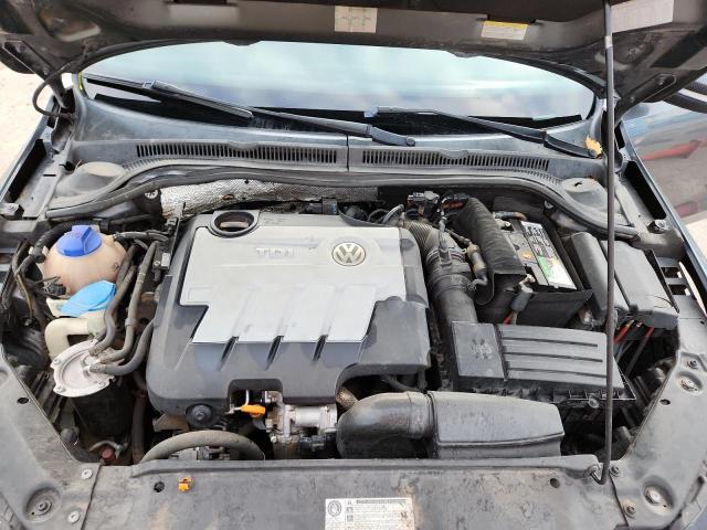 3VWLL7AJ0CM403415 - 2012 VOLKSWAGEN JETTA TDI Gris foto 11