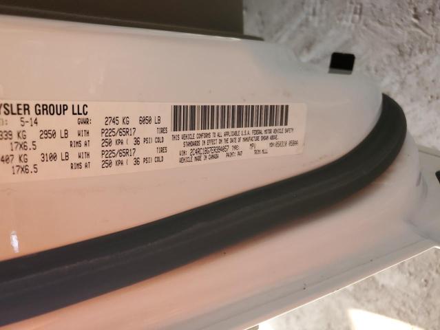 2C4RC1BG7ER394057 - 2014 CHRYSLER TOWN & COU TOURING WHITE photo 13