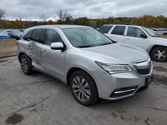5FRYD4H42FB020183 - 2015 ACURA MDX TECHNOLOGY Gümüş foto 4