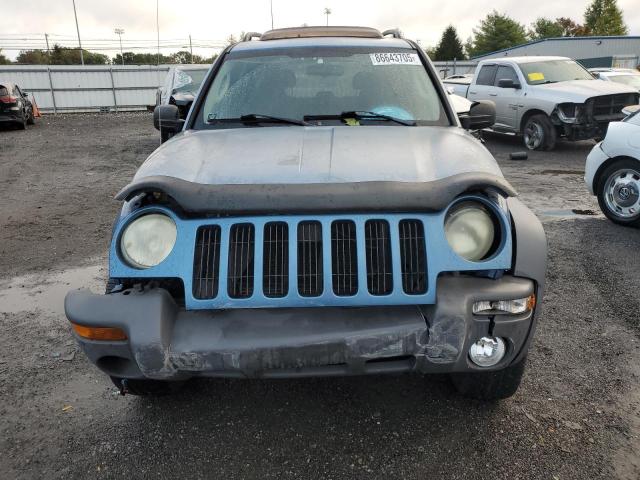1J4GL48K74W275834 - 2004 JEEP LIBERTY SPORT BLUE photo 5