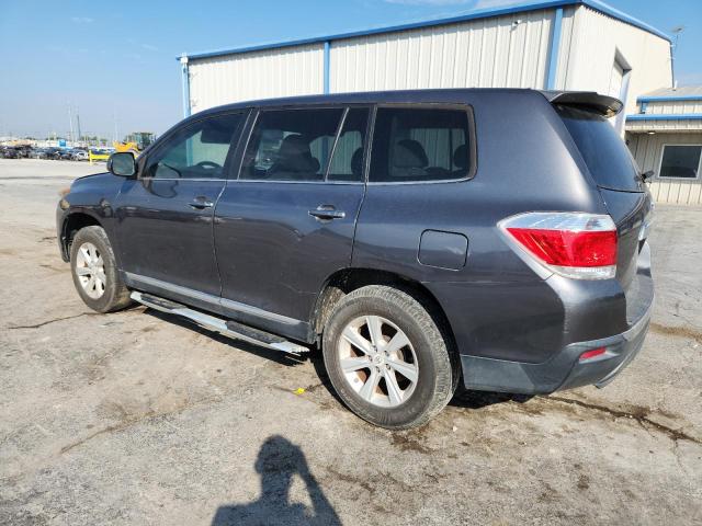 5TDZA3EH3CS019714 - 2012 TOYOTA HIGHLANDER BASE فحمي صورة 2