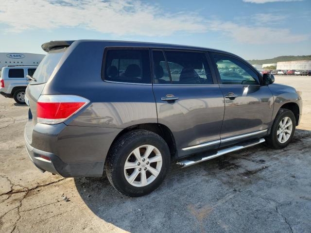 5TDZA3EH3CS019714 - 2012 TOYOTA HIGHLANDER BASE فحمي صورة 3