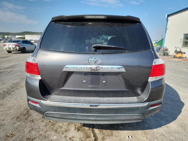 5TDZA3EH3CS019714 - 2012 TOYOTA HIGHLANDER BASE فحمي صورة 6
