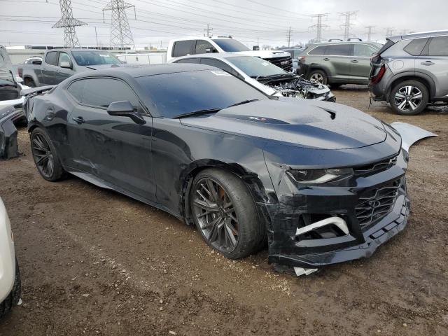 1G1FK1R61M0100933 - 2021 CHEVROLET CAMARO ZL1 BLACK photo 4