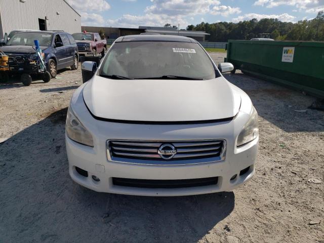 1N4AA5AP1DC837263 - 2013 NISSAN MAXIMA S WHITE photo 5