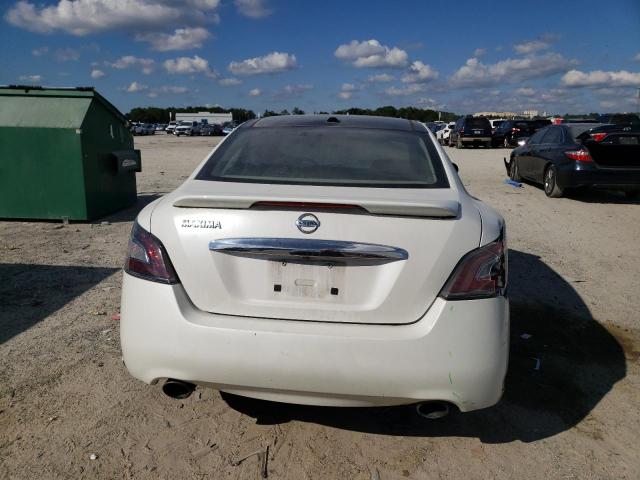 1N4AA5AP1DC837263 - 2013 NISSAN MAXIMA S WHITE photo 6