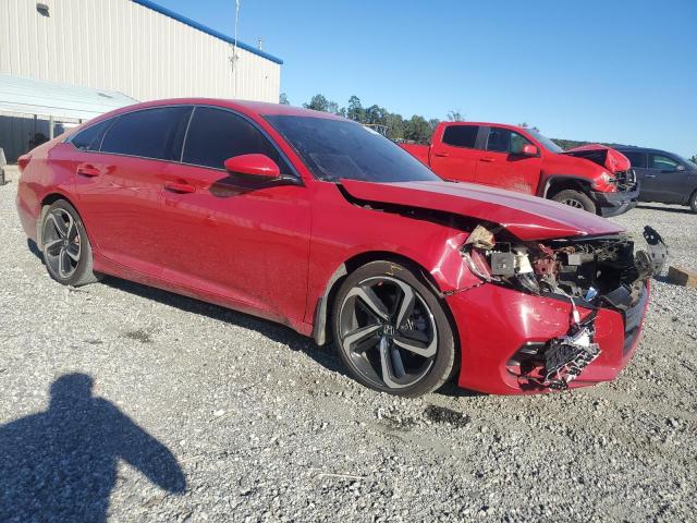 1HGCV1F30JA091340 - 2018 HONDA ACCORD SPORT Rojo foto 4