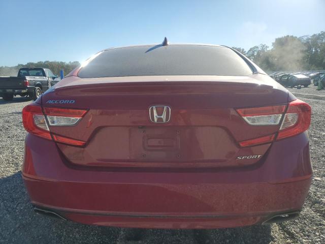 1HGCV1F30JA091340 - 2018 HONDA ACCORD SPORT Rojo foto 6