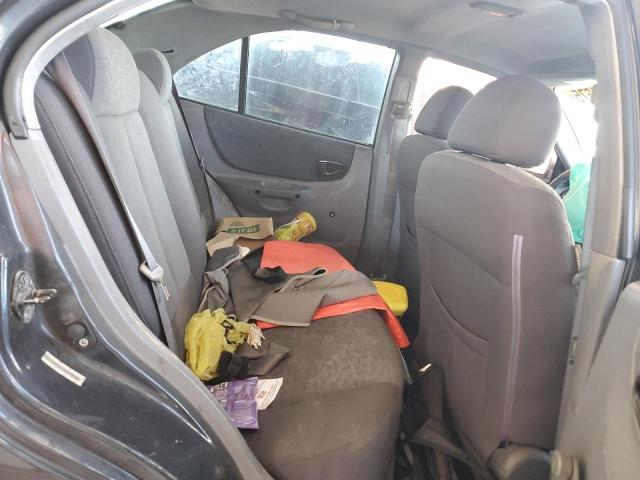 KMHCG45C25U670020 - 2005 HYUNDAI ACCENT GL BLACK photo 10