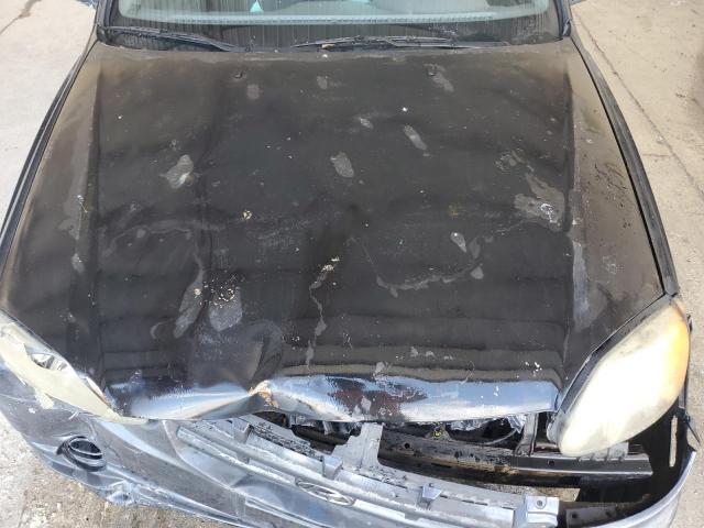 KMHCG45C25U670020 - 2005 HYUNDAI ACCENT GL BLACK photo 11