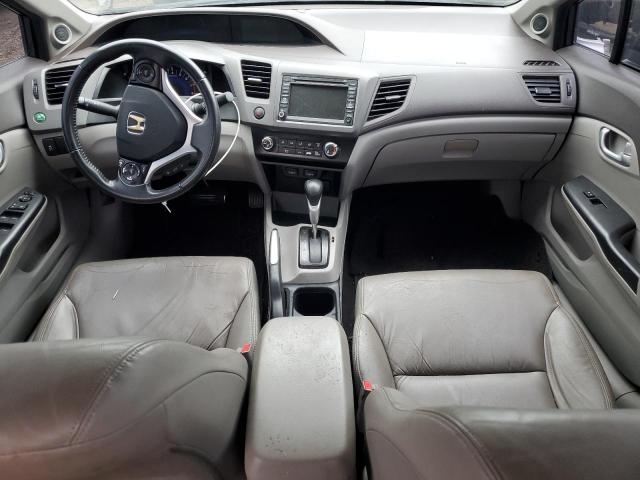19XFB2F9XCE012643 - 2012 HONDA CIVIC EXL GRAY photo 8