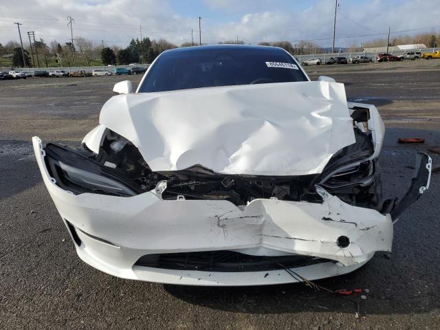 5YJSA1E59RF541014 - 2024 TESLA MODEL S WHITE photo 5
