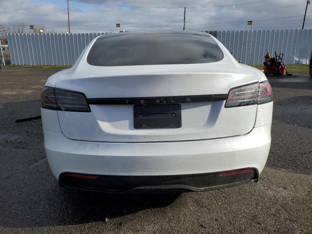 5YJSA1E59RF541014 - 2024 TESLA MODEL S WHITE photo 6