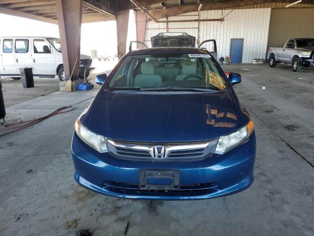 19XFB2F50CE359976 - 2012 HONDA CIVIC LX BLUE photo 5
