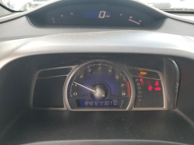 2HGFA168X9H306224 - 2009 HONDA CIVIC EX GRAY photo 9