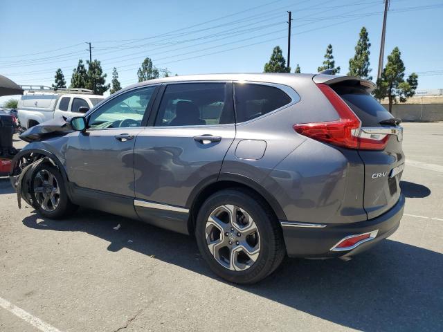 7FARW1H5XKE025492 - 2019 HONDA CR-V EX ნაცრისფერი ფოტო 2