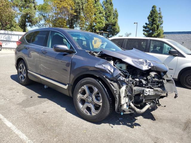 7FARW1H5XKE025492 - 2019 HONDA CR-V EX ნაცრისფერი ფოტო 4