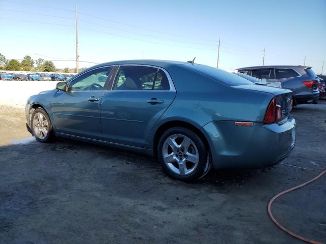1G1ZH57BX9F255620 - 2009 CHEVROLET MALIBU 1LT BLUE photo 2