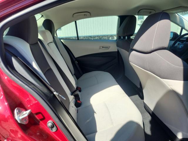 5YFEPMAE9NP321843 - 2022 TOYOTA COROLLA LE BURGUNDY photo 10