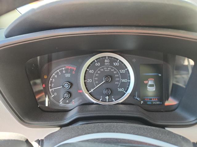 5YFEPMAE9NP321843 - 2022 TOYOTA COROLLA LE BURGUNDY photo 9