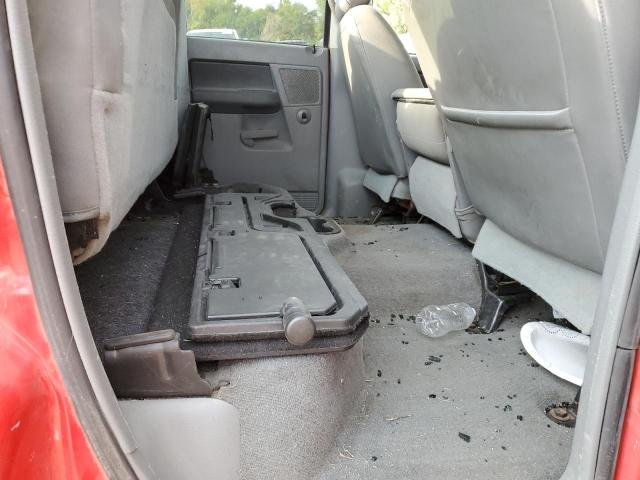 1D7KS28C56J171851 - 2006 DODGE RAM 2500 ST წითელი ფოტო 10