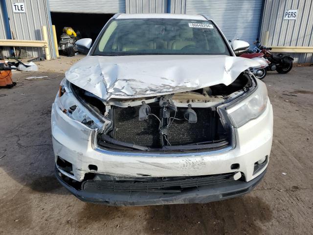5TDJKRFH2FS215644 - 2015 TOYOTA HIGHLANDER XLE 白色 照片 5