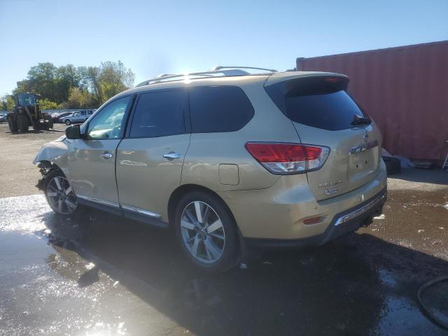 5N1AR2MM8DC657650 - 2013 NISSAN PATHFINDER S Złoty zdjęcie 2