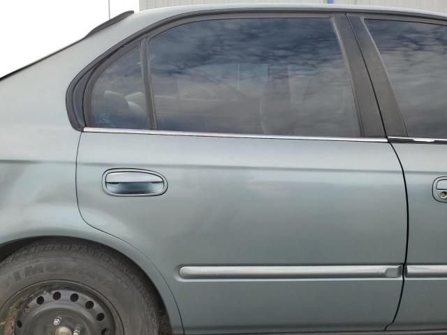 2HGEJ6617YH545899 - 2000 HONDA CIVIC BASE BLUE photo 10